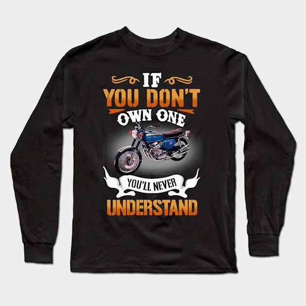 CLASSIC BIKE N08 Long Sleeve T-Shirt by classicmotorcyles